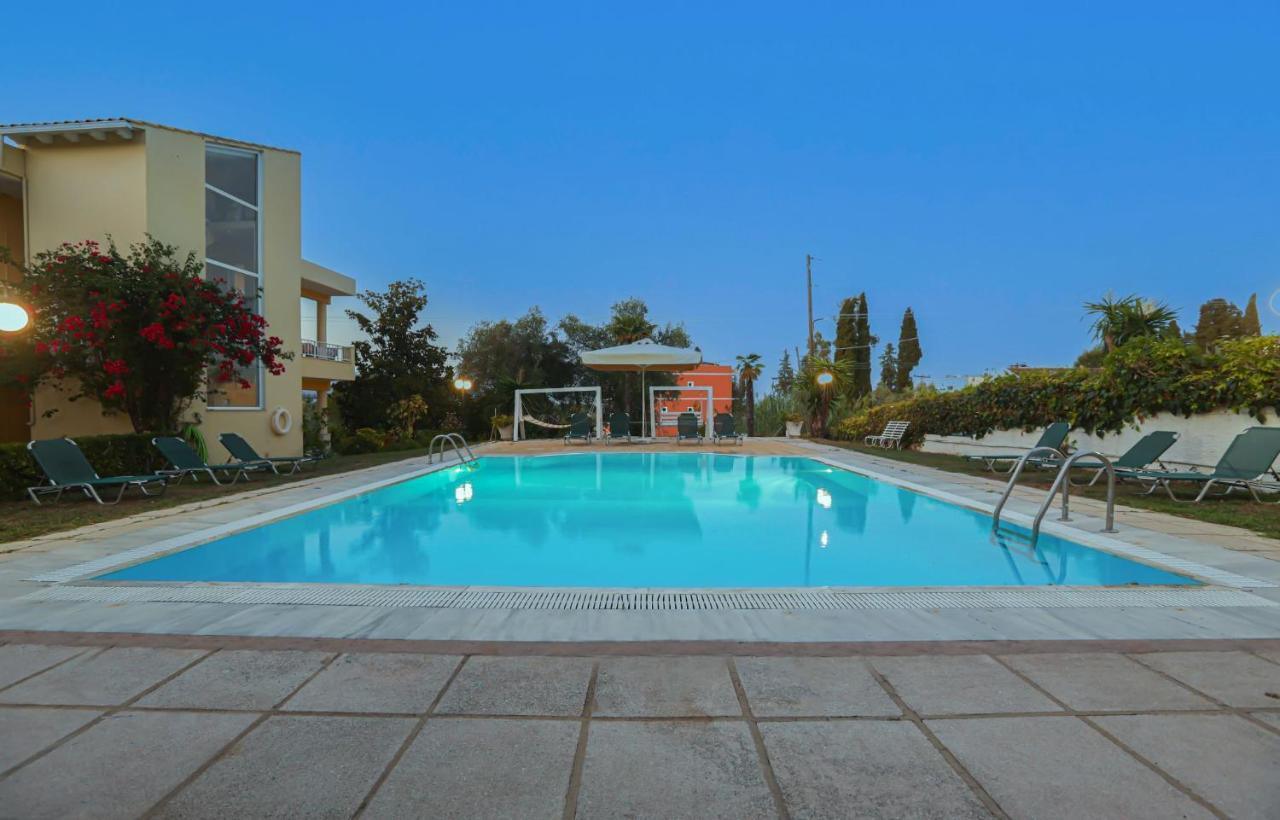 Tranquil Apartments Corfu Kontokali Bagian luar foto