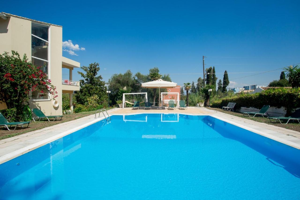 Tranquil Apartments Corfu Kontokali Bagian luar foto