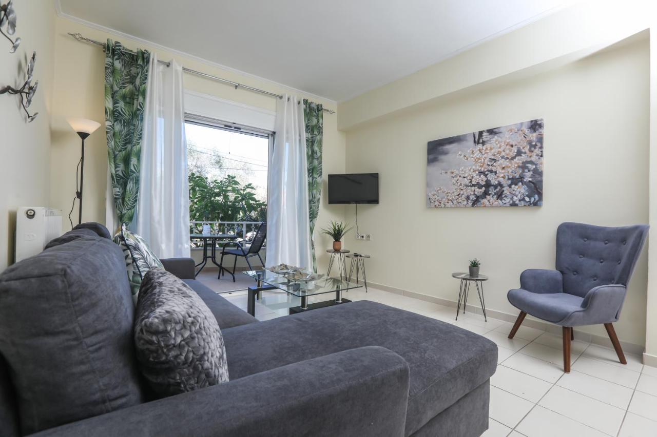 Tranquil Apartments Corfu Kontokali Bagian luar foto